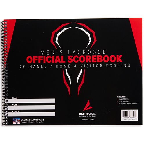 BSN Sports Lacrosse Scorebook - Thumbnail 4
