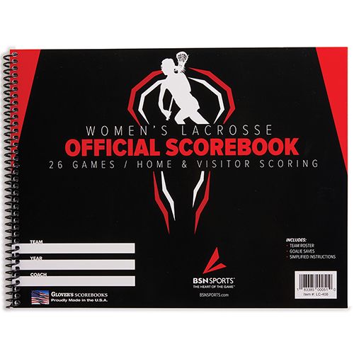 BSN Sports Lacrosse Scorebook