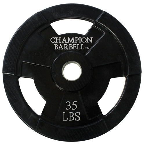 Champion Olympic Rubber Coated Grip Plate - Thumbnail 2